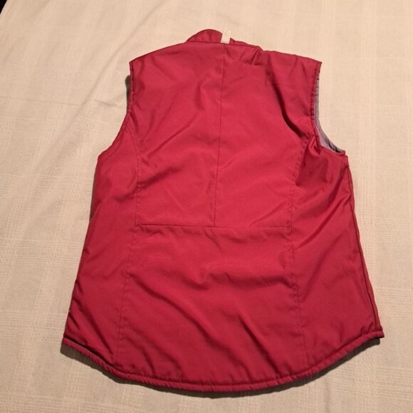 Gap girls size XXL reversible vest, light purple and raspberry on the reverse - Picture 2 of 8